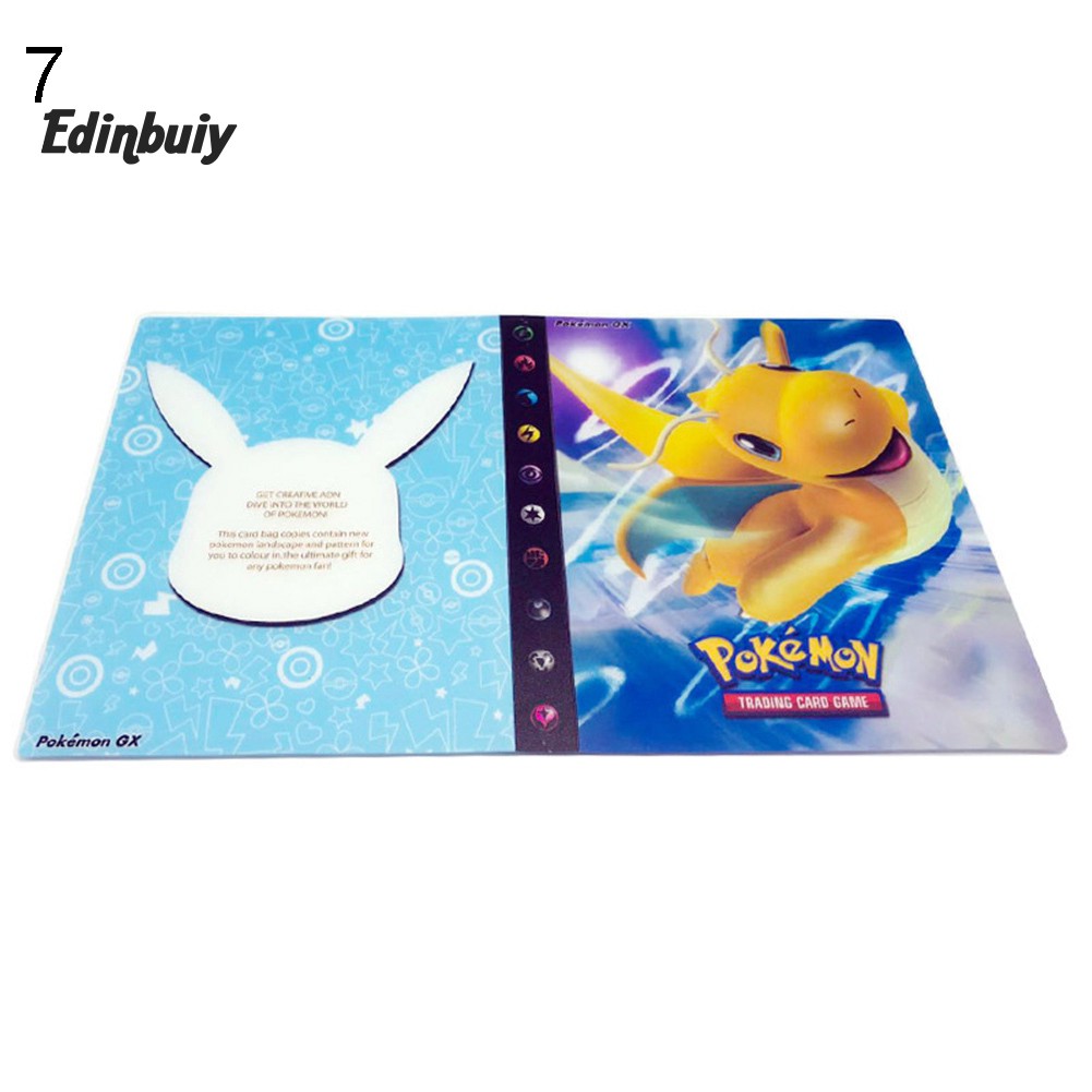 Quyển album có 240 ngăn dùng để đựng thẻ bài Pokemon tiện dụng