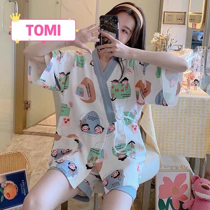 Đồ Ngủ Pijama Nữ Cao Cấp - Đồ Ngủ Pijama Nữ Cao Cấp chất cotton dày mịn siêu mát - TOMI BOITIQUE | BigBuy360 - bigbuy360.vn