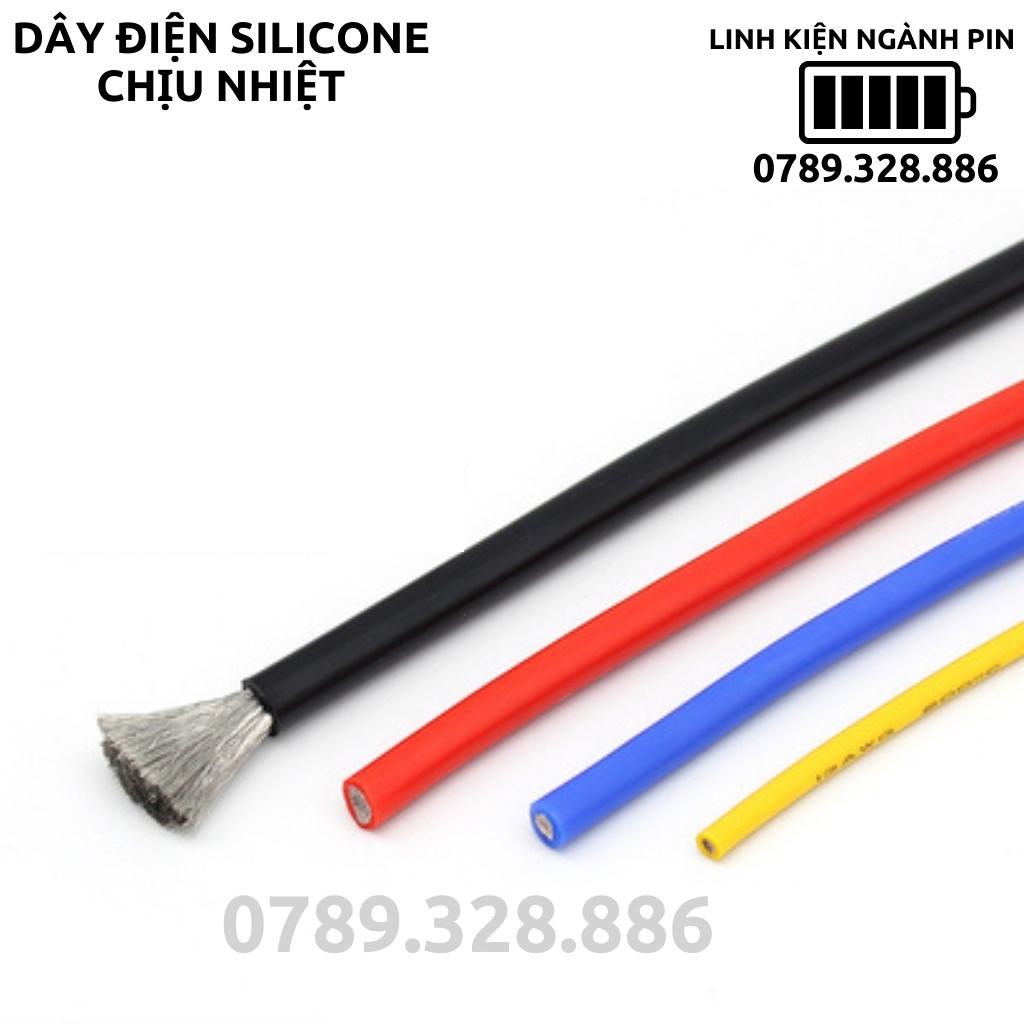 Dây điện silicon  chống cháy nhiều kích thước
