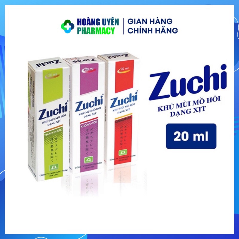 Xịt khử mùi Zuchi Hoa Linh - 20ml