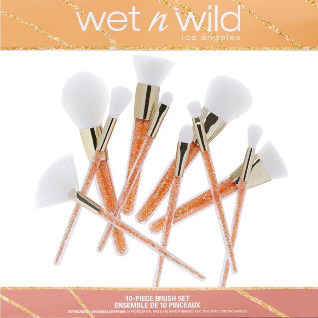 (Sẵn) Bộ Cọ Trang Điểm Wet n Wild 10 Piece Brush Set