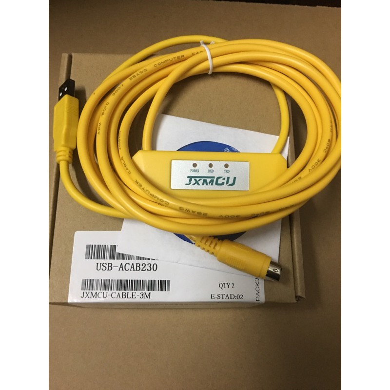 Cáp  Nạp PLC Delta USB-DVP