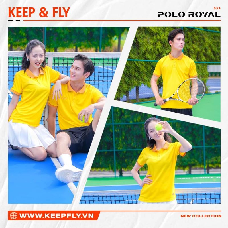Áo Polo Thể Thao Royal Keep & Fly