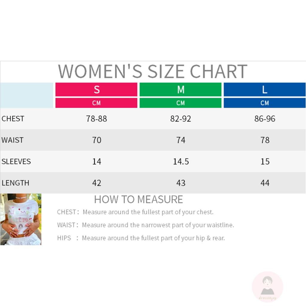 Áo Thun Tay Ngắn Cổ Tròn Dáng Ôm In Họa Tiết Hoạt Hình Thời Trang Mùa Hè Cho Nữ