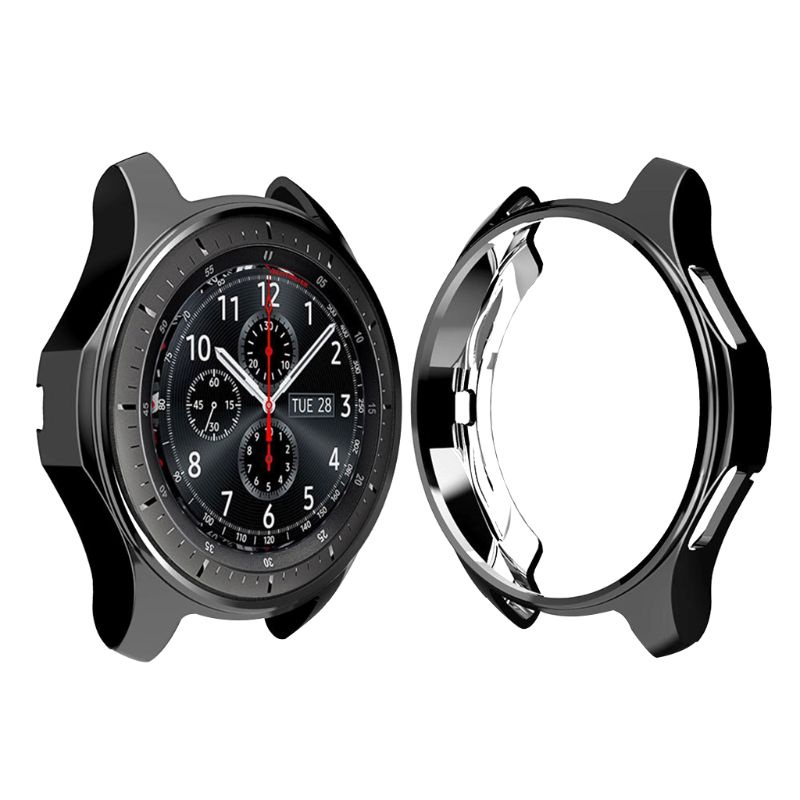 Vỏ Bảo Vệ Chống Trầy Xước Bằng TPU Mạ 46mm Cho Gear S3 Cl