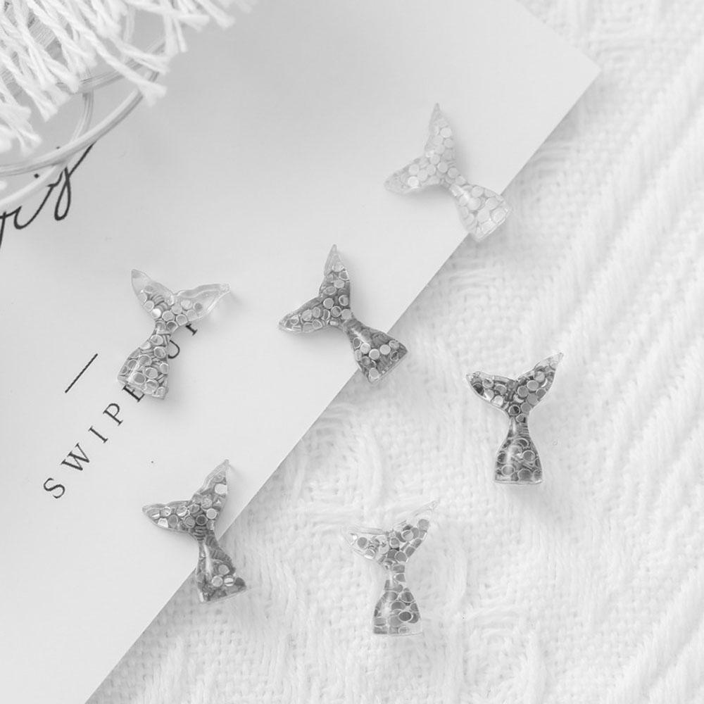 OCEANMAP Phụ Kiện Trang Trí Móng Tay / Điện Thoại Hình Kỳ Lân Hoạt Hình 3D Dễ Thương DIY