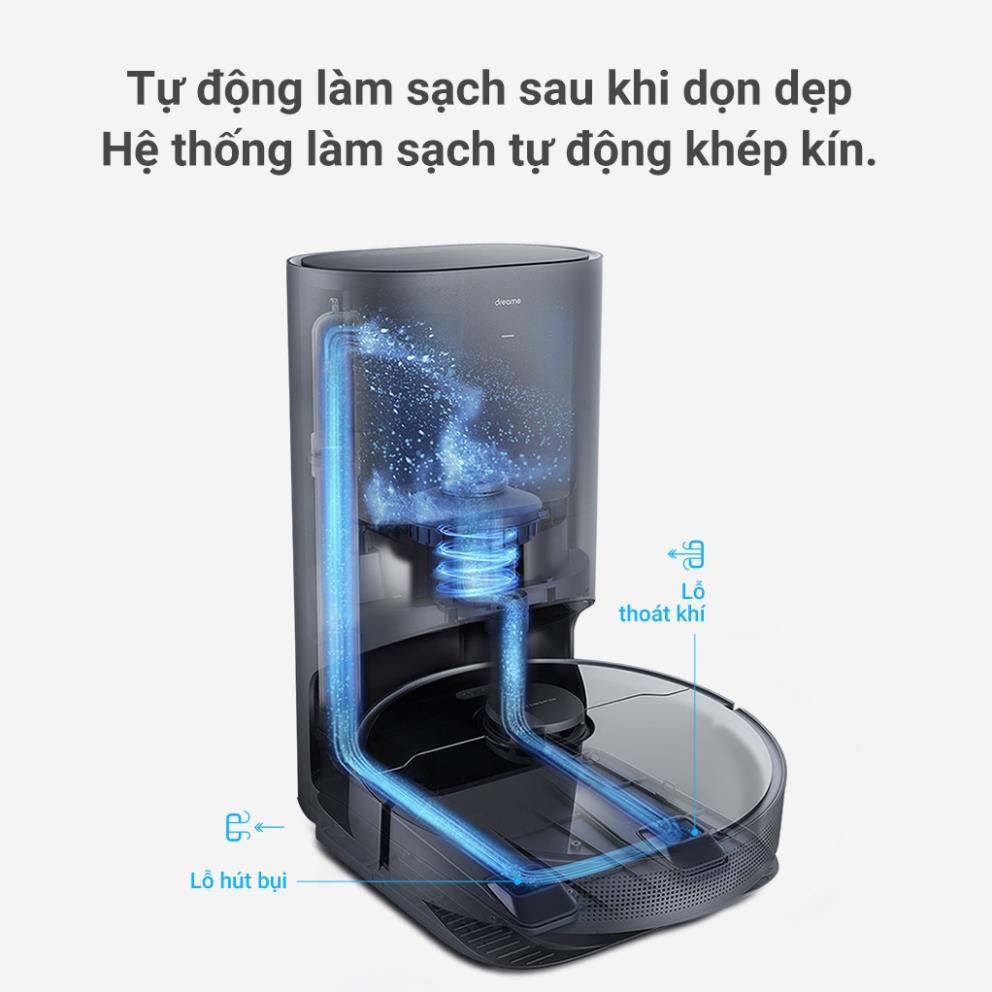 Robot Hút Bụi Lau Nhà Thông Minh Dreame Bot Z10 Pro - Lực hút 4000 Pa - Bản Quốc Tế - BH 12 Tháng