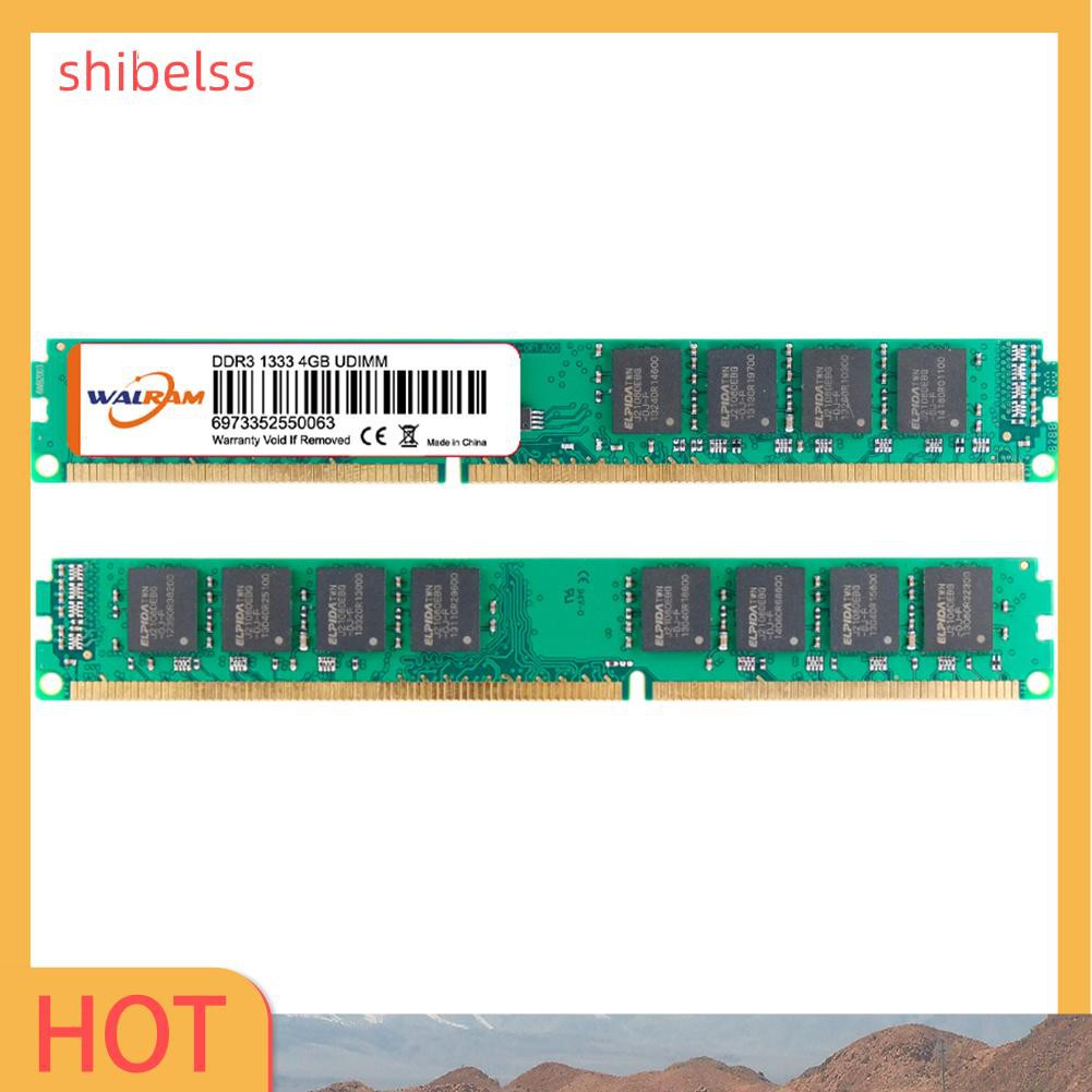 Mô Đun Lưu Trữ Thẻ Nhớ Ram Shibelss 4gb 1333mhz Ddr3 240-pin | BigBuy360 - bigbuy360.vn