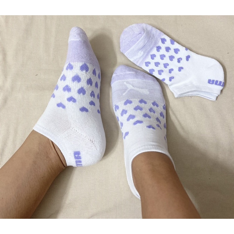 VỚ/TẤT CỔ NGẮN XUẤT DƯ CHUẨN HÃNG PUMA HÌNH TIM DỄ THƯƠNG