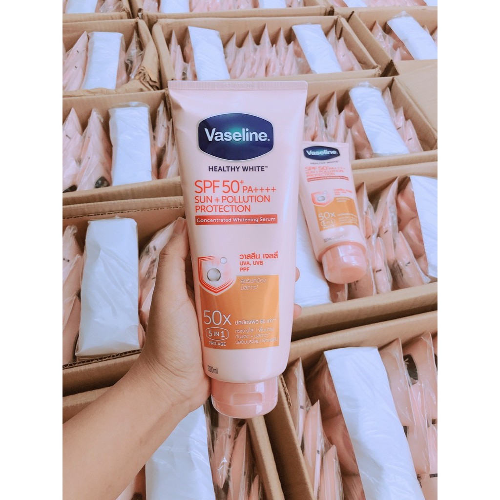 [Auth Thái] Dưỡng thể trắng da Vaseline 10x, 50x Spf 50++ | BigBuy360 - bigbuy360.vn