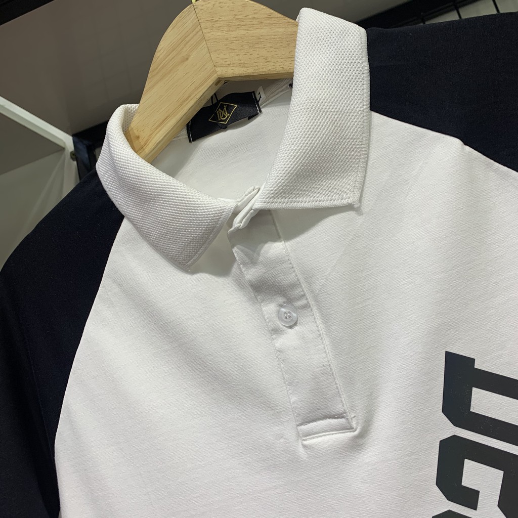 ÁO thun cổ trụ in logo phản quang {vải cotton 100%] | BigBuy360 - bigbuy360.vn