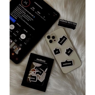 SADBOIZ STICKER SET, Phụ kiện Set Nhãn Dán [ Sadboiz Chính hãng ]