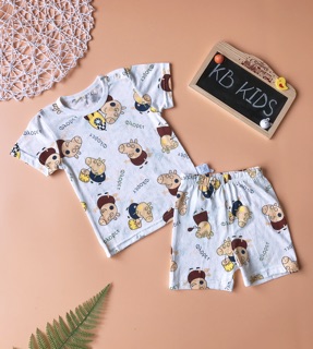 Combo 5 đồ bộ mặc nhà cho bé