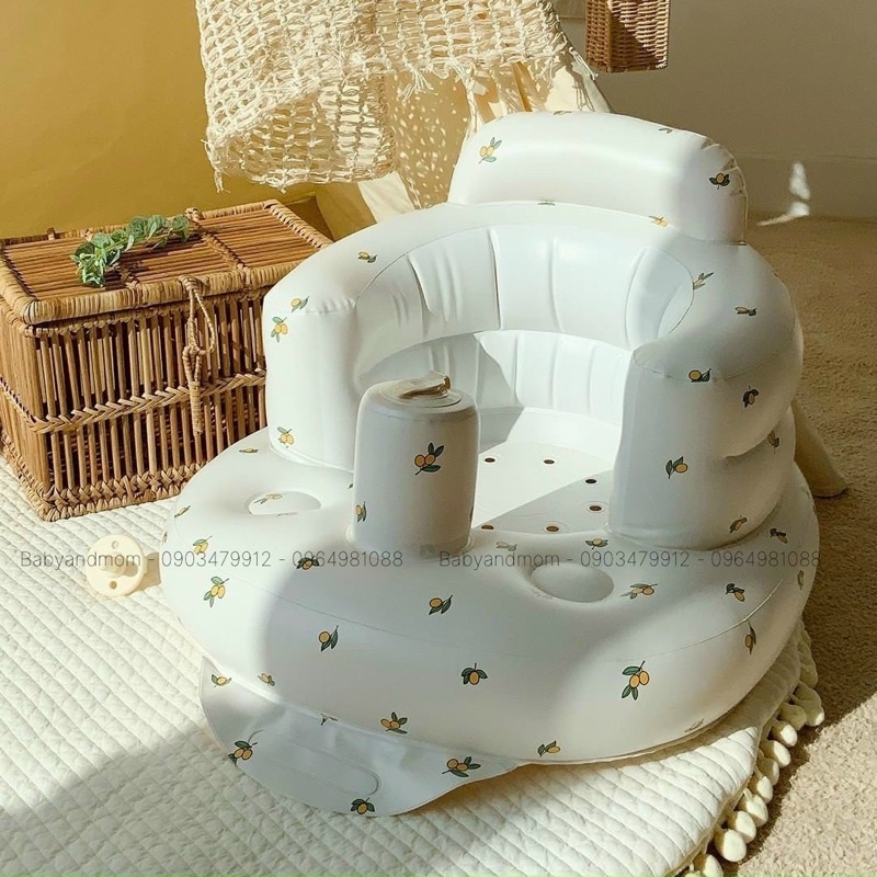 Ghế hơi tập ngồi cho bé Hàn Quốc hoạ tiết siêu xinh xắn dễ thương 𝐁𝐞𝐞𝐡𝐨𝐮𝐬𝐞