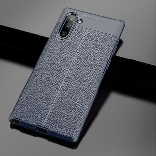 Ốp lưng Samsung Note 10 silicon giả da Auto Focus