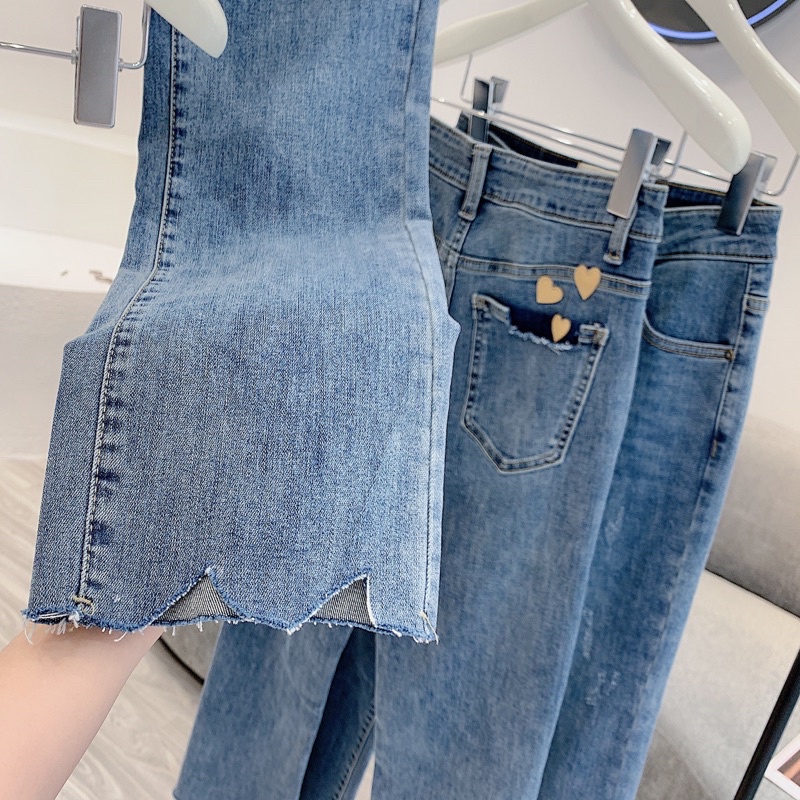 Quần Jeans Suông Tim
