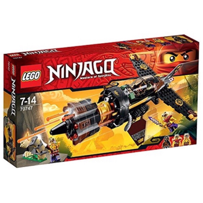LEGO ninjago 70747 chiến đấu cơ của cole