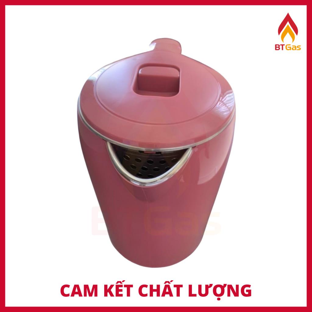 Bình đun siêu tốc, ấm siêu tốc đun nước siêu nhanh Inox 2 lớp chống phỏng Ladomax HA-887 2.5L