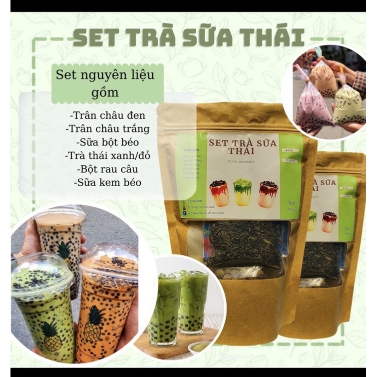 TRÀ SỮA THÁI XANH - 450gr | BigBuy360 - bigbuy360.vn