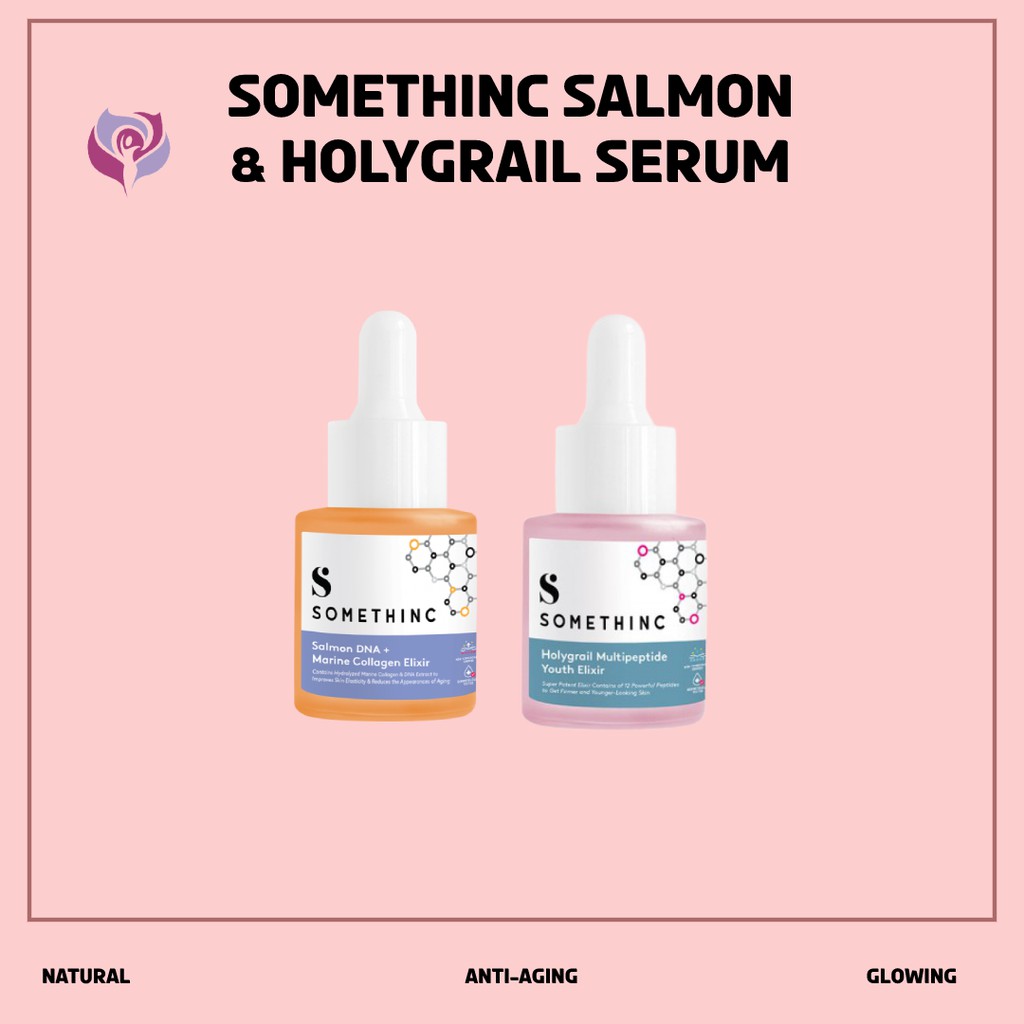 (Hàng Mới Về) Serum Somethinc Salmon Dna Collagen Marine Elixir & Holygrail Multipeptide Youth Elixir