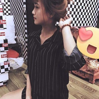 Áo sơ mi kẻ sọc dọc
