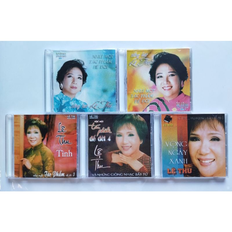 Bộ 5 cd Lệ Thu phono