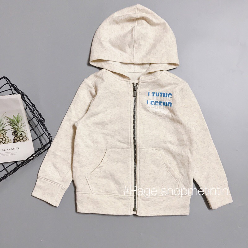 Áo khoác nỉ bông oldnavy. cho bé ( chữ ngực xanh 18m,2y,3y,4y,5y)