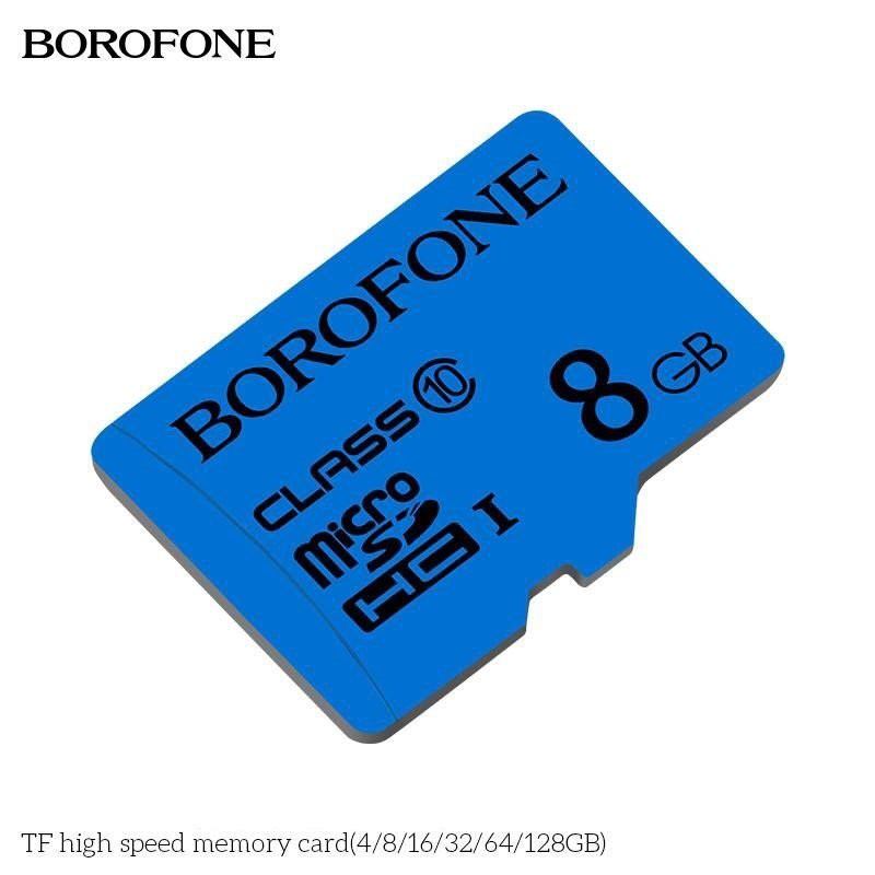 Thẻ Nhớ Borofone Micro SDXC Card Class 10 Chính Hãng - Dung lượng 4G/8G/16G/32G/64G/128G
