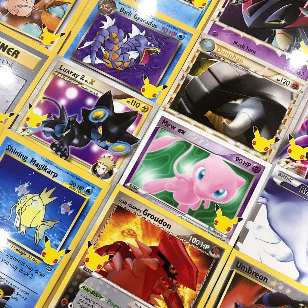 01 Thẻ bài in bất kỳ Pokémon theo yêu cầu chuẩn như thật