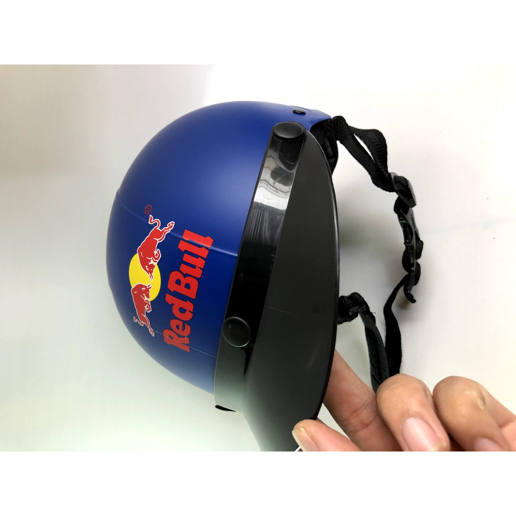 Nón bảo hiểm Red bull 3/4 và nữa đầu