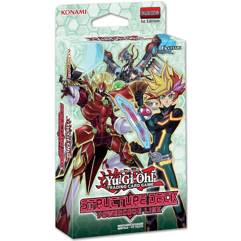 Yugioh Hộp thẻ bài Powercode Link Structure Deck - Liên Kết Mã Nguồn Ảo