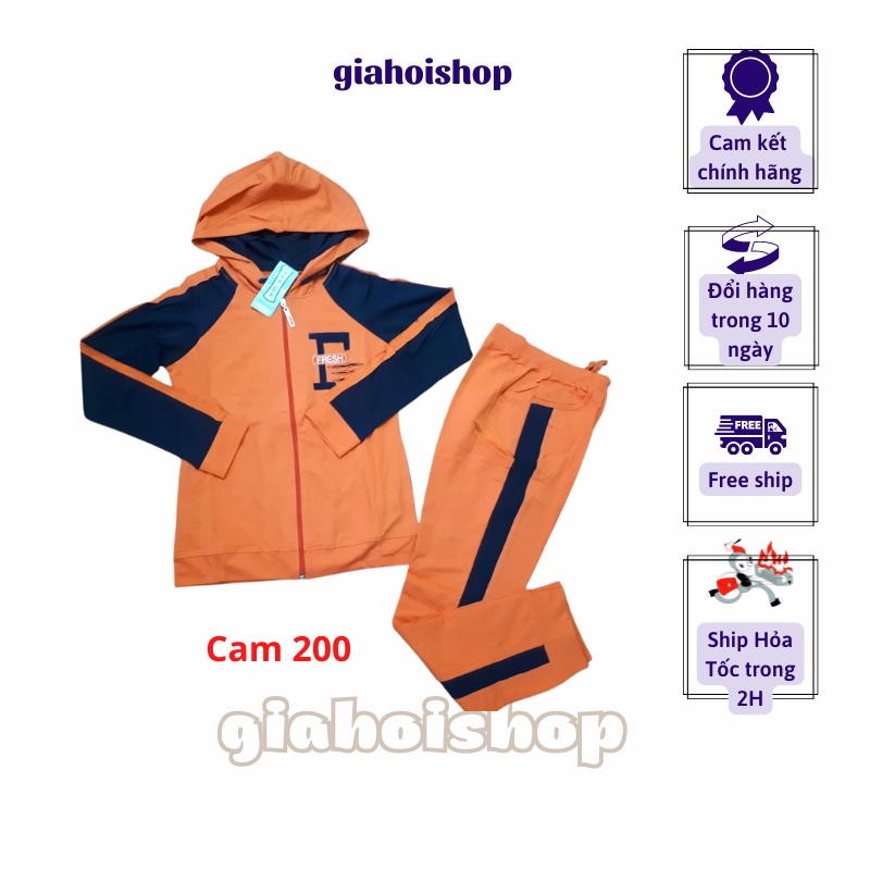 Thanh lý Bộ mặc nhà Gia Hồi Chữ Fresh