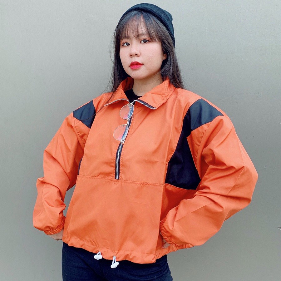 ÁO KHOÁC DÙ Bomber Jacket (M1370 - Cổ Zip)