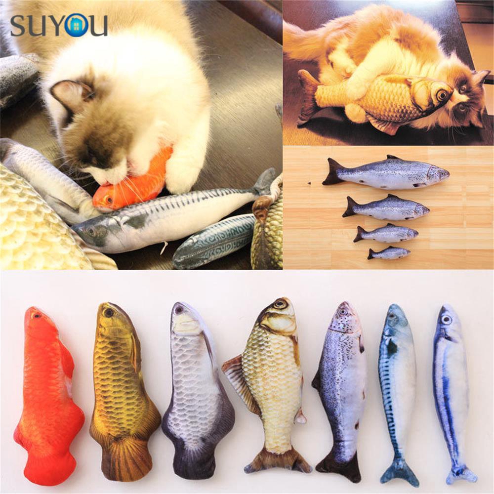 Cá Nhồi Bông Đồ Chơi Cho Thú Cưng