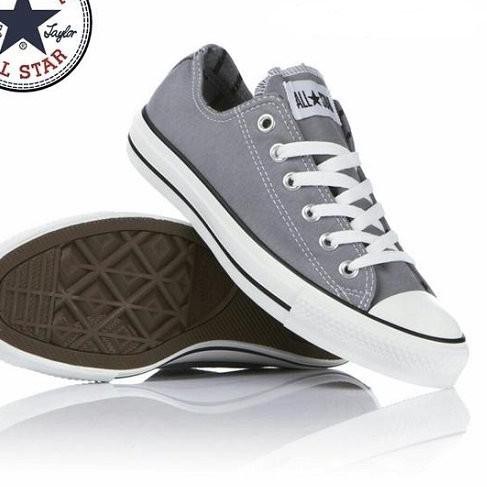 Giày Jul 387 Best Allstar Chuck Taylor 2 Shoes / All Star Ct 2 Premium / Allstar Jackpurcel Màu Xám