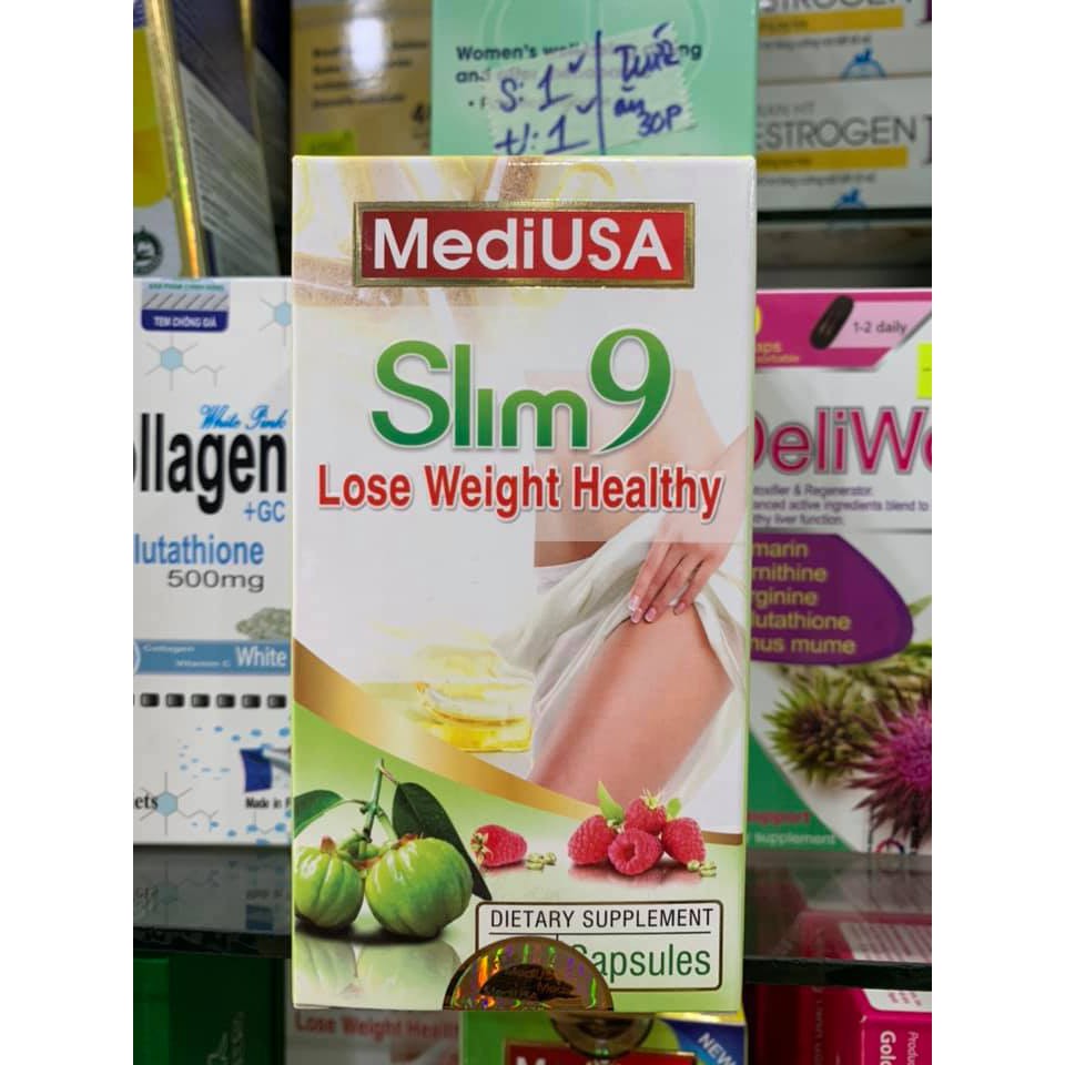 Viên uống giảm cân MediUSA⚡Nhập khẩu Mỹ⚡Hộp 60 viên hỗ trợ giảm cân hiệu quả