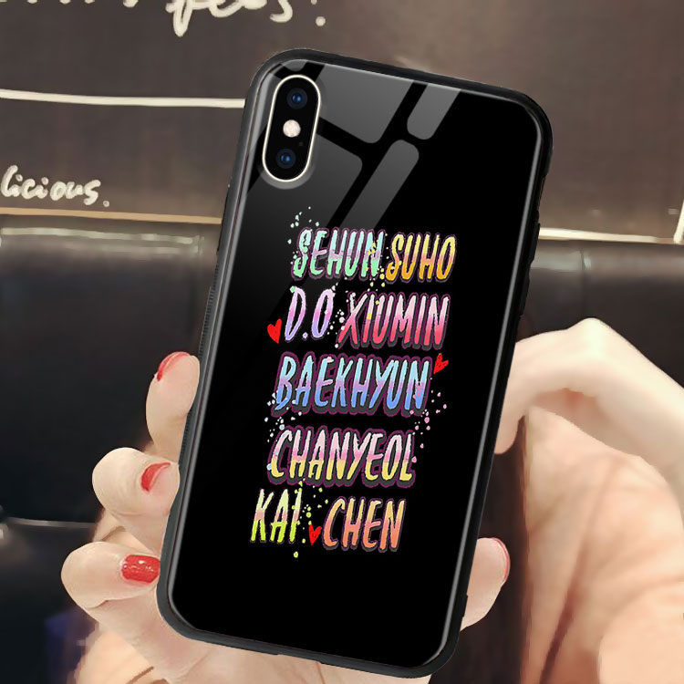 Ốp Exo Name Mới Nhất Iphone 6/6Plus/6S/6S Plus/7/7Plus/8/8Plus/X/Xs/Xs Max/11/11 Promax/12/12 Promax Lpc18011818