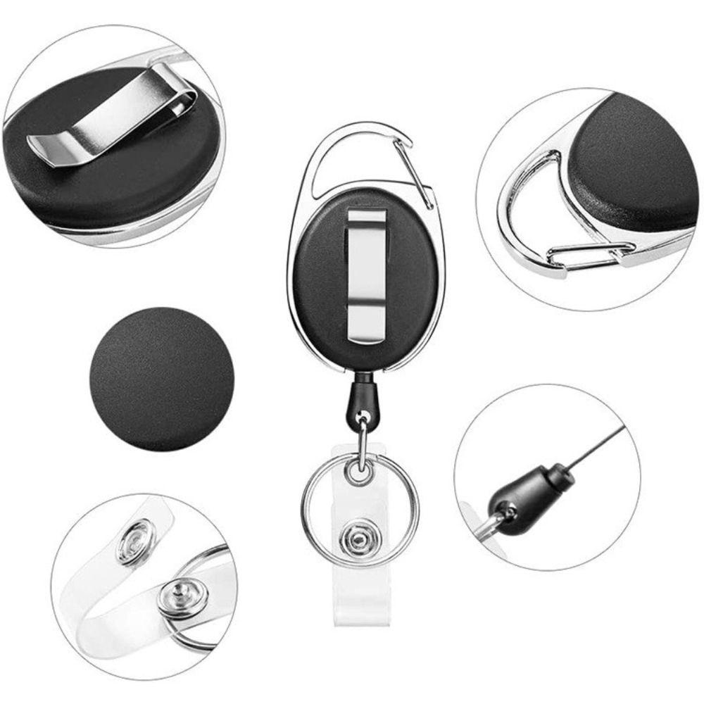 Móc Khóa Dây Đeo Thẻ Tên Chống Thất Lạc AUGUSTINA Tiện Dụng