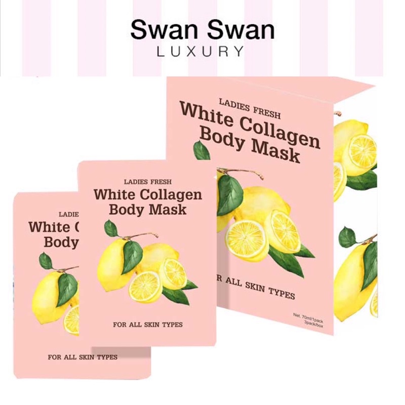 Ủ Chanh Body White Collagen Mask 1 Túi