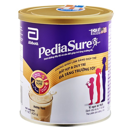 Sữa pediasure 850g cho bé 1-10 tuổi date 2020