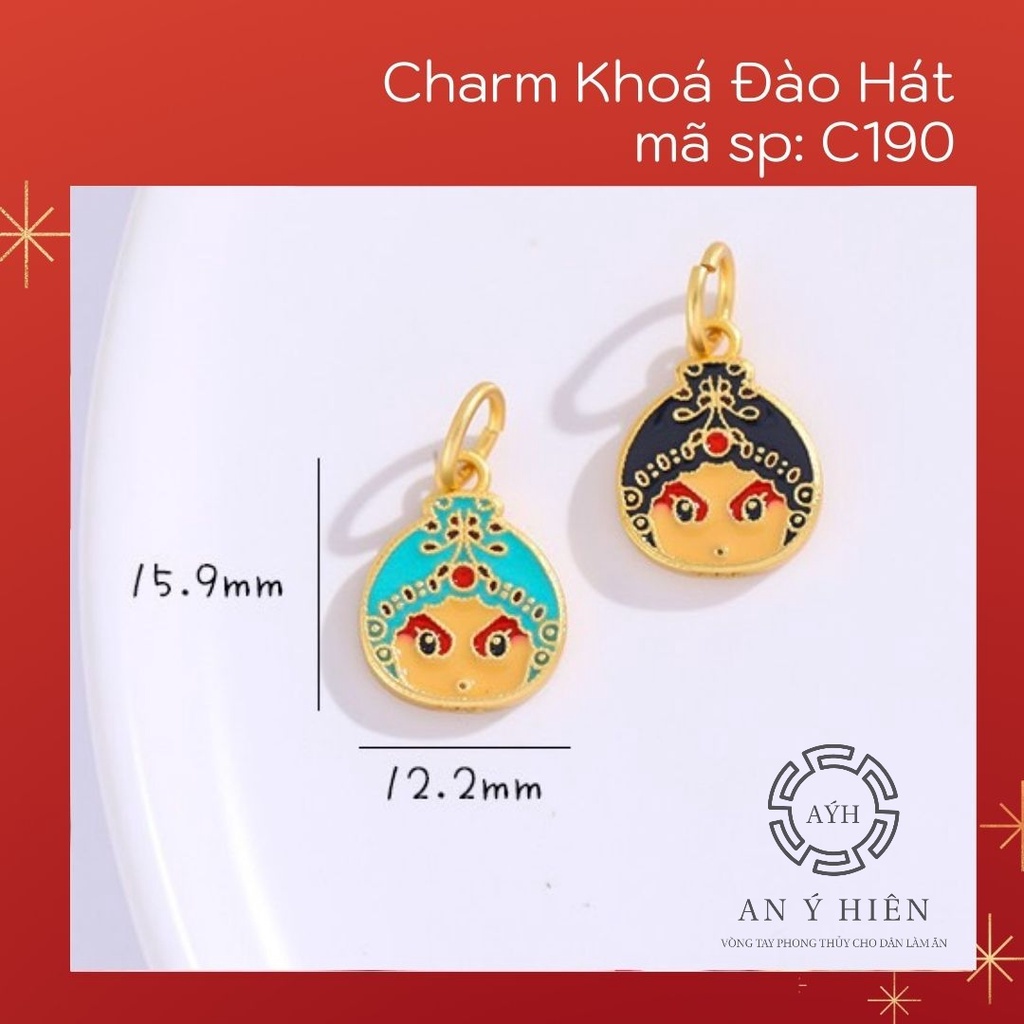 Charm khóa đào hát #C190 ( An Ý Hiên)