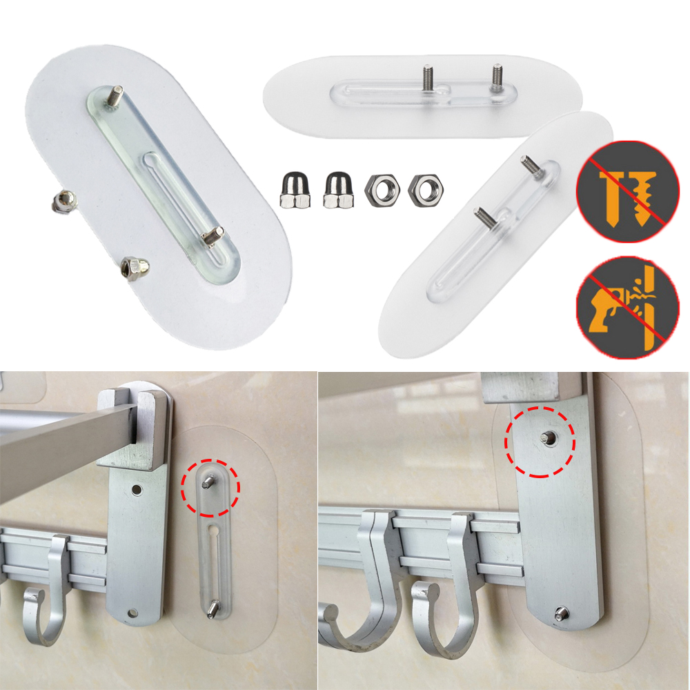 Set 2 Móc Treo Đồ Gắn Tường Đa Năng Tiện Dụng