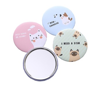 Gương mini dễ thương nhỏ gọn để vừa túi ví cầm tay