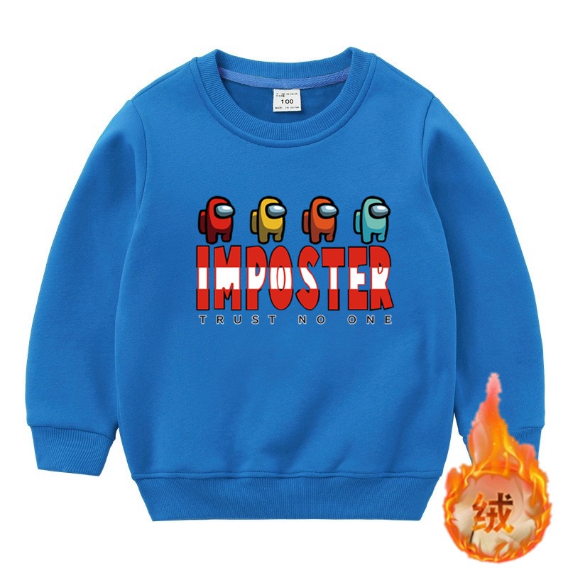 Áo hoodie lót nhung họa tiết hoạt hình trẻ trung thời trang mùa đông 2021