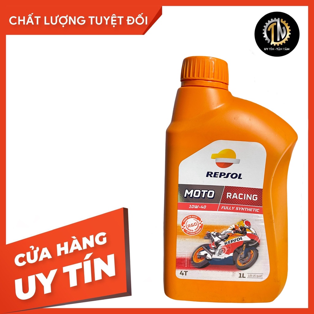 Nhớt Repsol Racing 10W40 tổng hợp toàn phần 1 Lit