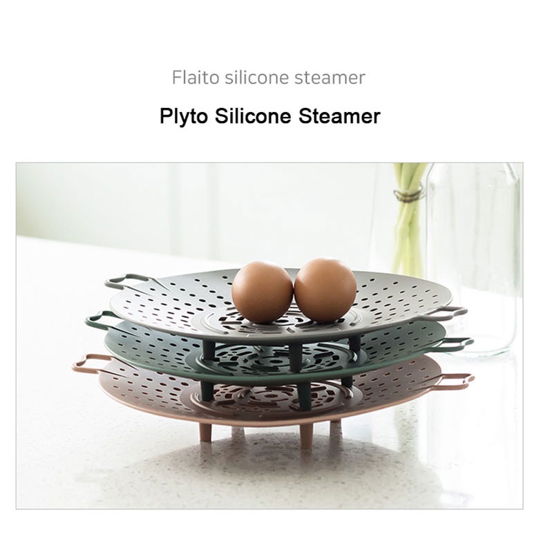 Flaito Silicone Multipurpose Kitchen Steamer Dumpling Baby Food Cooking Korea