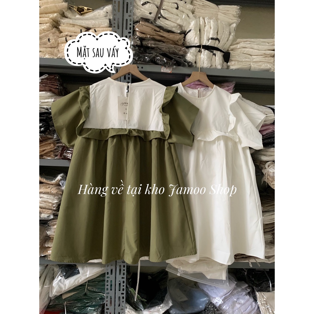 Váy babydoll cánh tiên phong cách ulzzang JAMOO