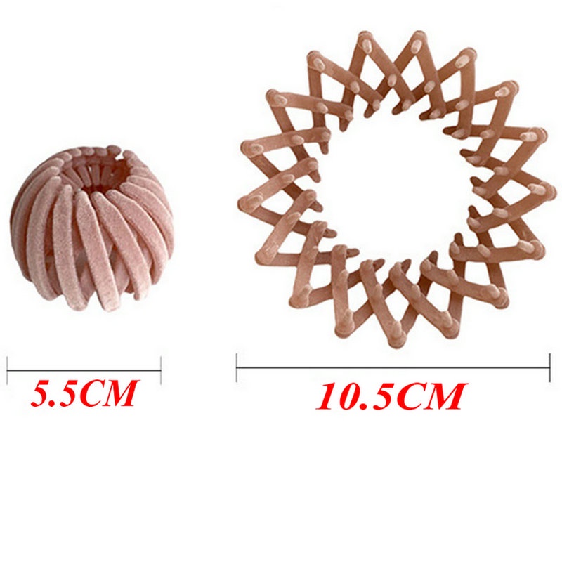 Kẹp Tóc Có Thể Điều Chỉnh Tạo Kiểu Tóc Đuôi Ngựa Cho Nữ