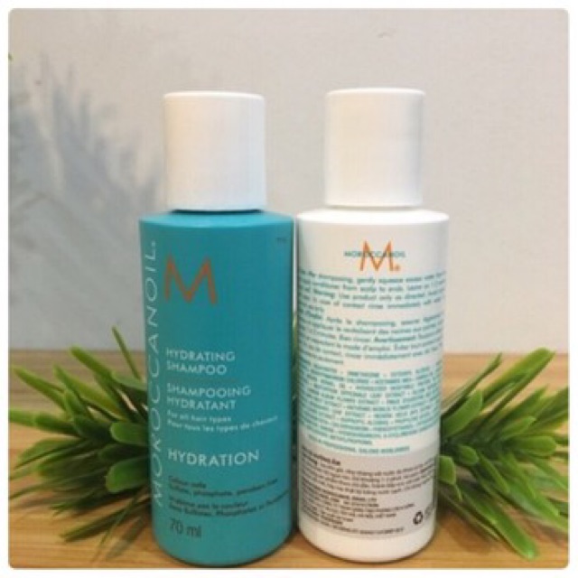 CẶP DẦU GỘI XẢ PHỤC HỒI DƯỠNG ẨM MOROCCANOIL HYDRATING 70ml