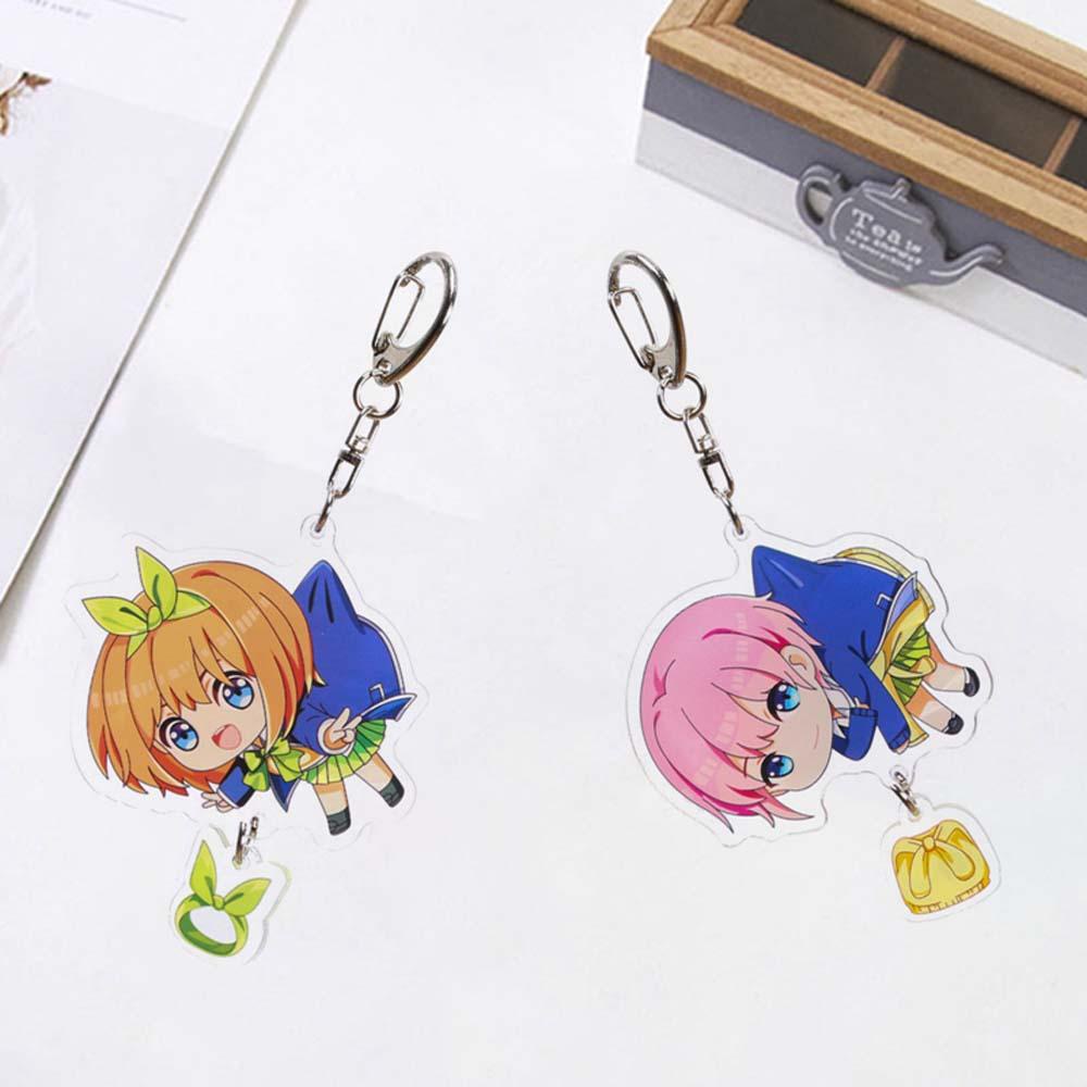 Móc Chìa Khóa Xe Hơi Hình Nhân Vật Hoạt Hình Gotoubun No Hanayome Dễ Thương
